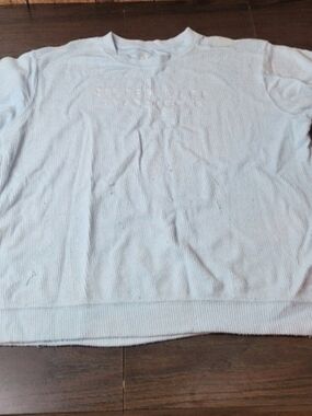 Blue 84 Light Blue Crew Neck Silver Lake Sand Dune Sweater XL